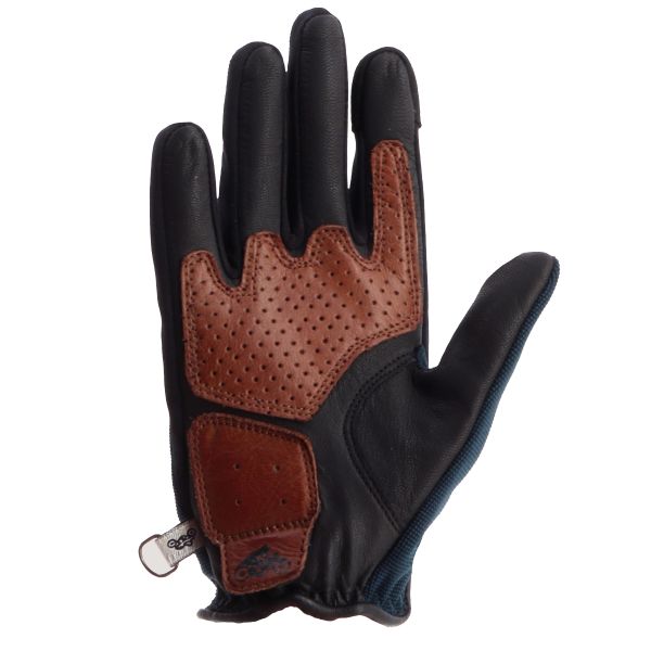 Helstons Duna Lady Summer 4Ways Leather Blue Tan