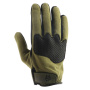 Motorcycle Gloves Helstons Dune Summer 4Ways Leather Khaki Black