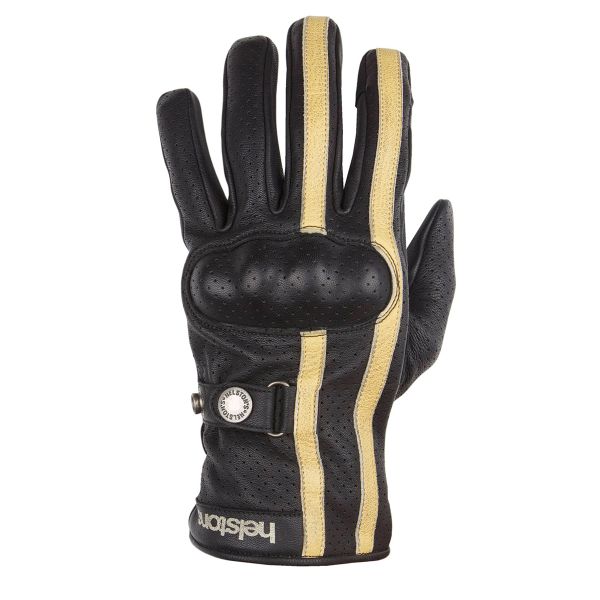 Motorcycle Gloves Helstons Eagle Air Summer Black Beige Motorcycle Gloves Helstons Eagle Air Summer Black Beige