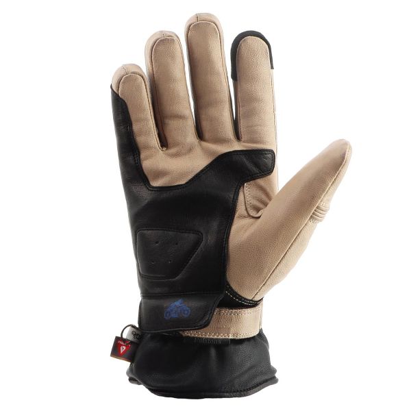 Helstons Fender Heater Leather Beige Black