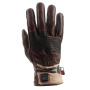 Motorcycle Gloves Helstons Fender Chauffant Leather Choco Beige Black