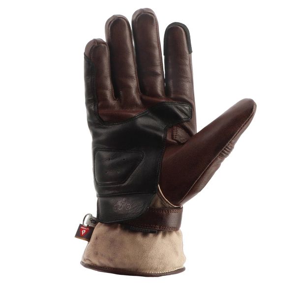 Helstons Fender Chauffant Leather Choco Beige Black