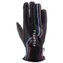Motorcycle Gloves Helstons Freedom Lady Summer Black Blue Red
