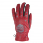 Motorcycle Gloves Helstons Grafic Summer Lady Burgundy