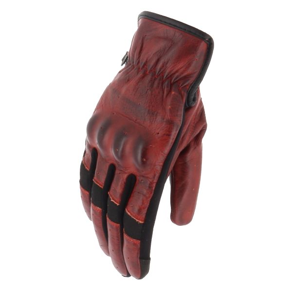 Motorcycle Gloves Helstons Holy Summer Girl Red Black