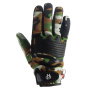 Motorcycle Gloves Helstons Jazz Winter 4Ways Leather Camo Black