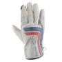 Motorcycle Gloves Helstons Jeff Summer Beige Blue Red