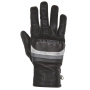 Motorcycle Gloves Helstons Mora Black White Grey