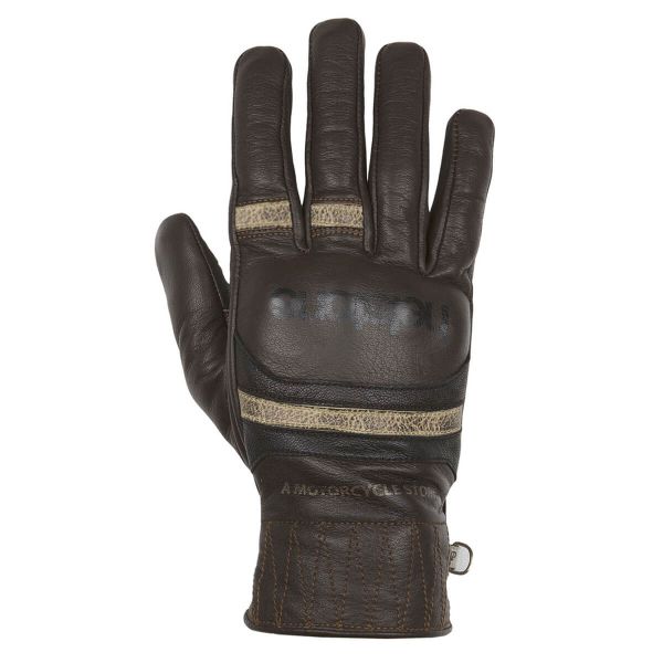 Motorcycle Gloves Helstons Mora Summer Brown Black Beige Motorcycle Gloves Helstons Mora Summer Brown Black Beige
