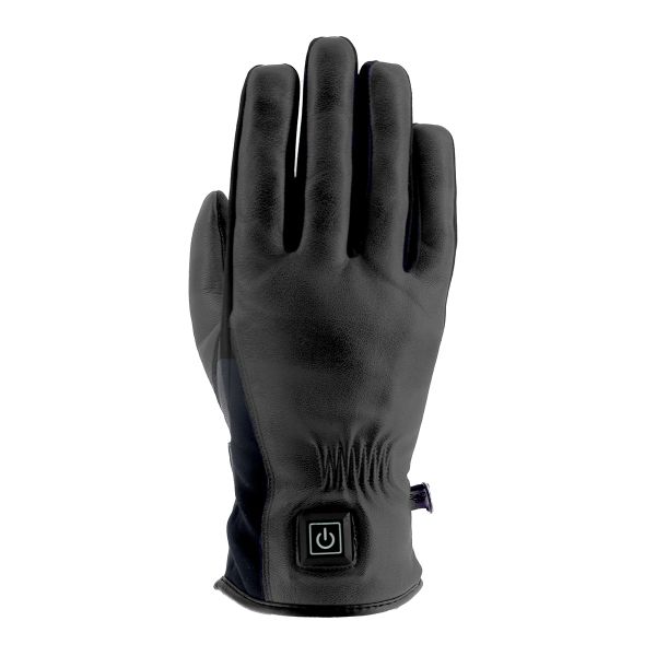 Motorcycle Gloves Helstons Nelly Heated Black