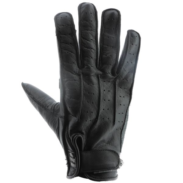 Motorcycle Gloves Helstons Oscar Air Summer Black Grey