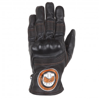Motorcycle Gloves Helstons Piste Summer Brown Black Motorcycle Gloves Helstons Piste Summer Brown Black