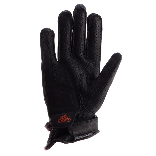 Helstons Rod Air Lady Summer Leather Black Orange