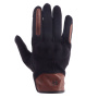 Motorcycle Gloves Helstons Saxo Summer 4Ways Leather Black Tan