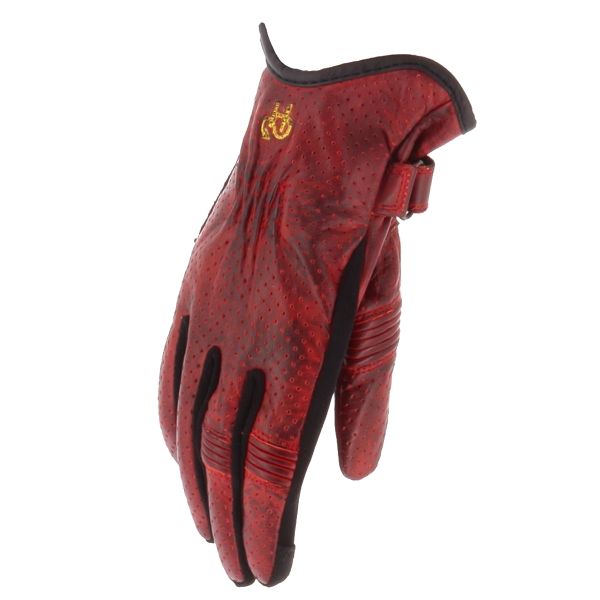 Motorcycle Gloves Helstons Shallow Air Evo Summer Red