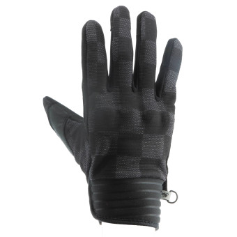 Motorcycle Gloves Helstons Simple Summer Black Gery Motorcycle Gloves Helstons Simple Summer Black Gery
