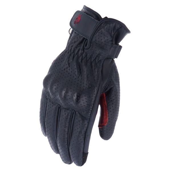 Motorcycle Gloves Helstons Ska Air Summer Blue Red