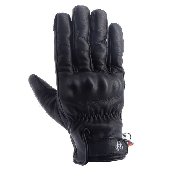 Motorcycle Gloves Helstons SKA Winter Leather Black