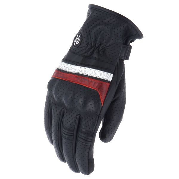 Motorcycle Gloves Helstons Skyline Air Black White Red
