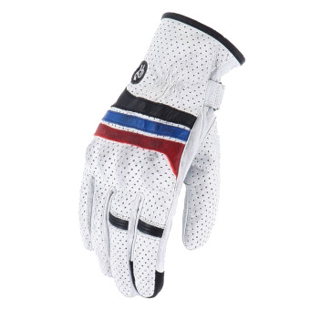 Motorcycle Gloves Helstons Skyline Air White Black Blue Red