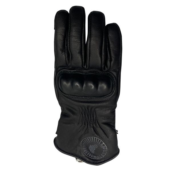 Motorcycle Gloves Helstons Snow Winter Black Motorcycle Gloves Helstons Snow Winter Black