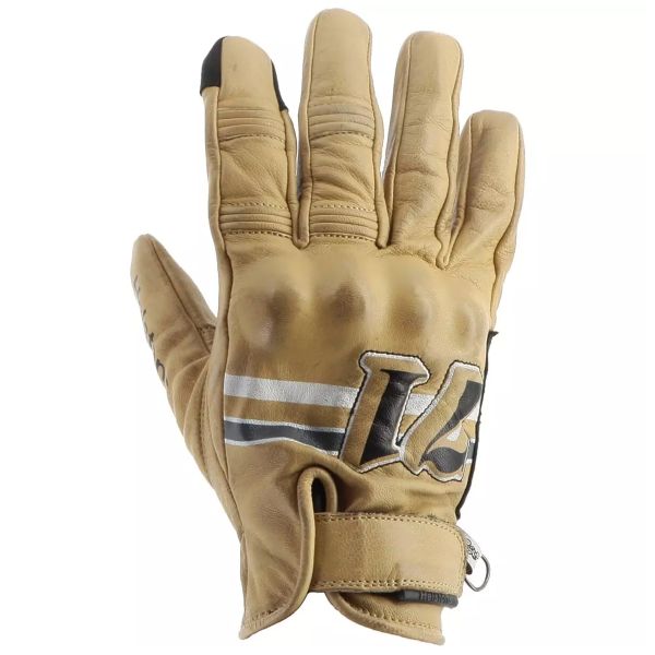Motorcycle Gloves Helstons Stand Summer Beige Motorcycle Gloves Helstons Stand Summer Beige