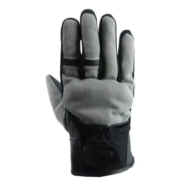 Motorcycle Gloves Helstons Venturi Air Summer Black Silver