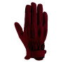 Motorcycle Gloves Helstons Wave Lady Air Summer Burgundy