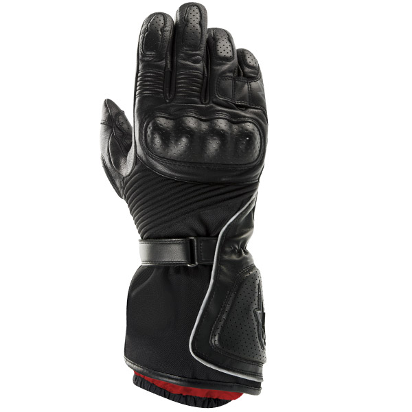 Motorcycle Gloves Alpinestars Tech Heated Black Motorcycle Gloves Alpinestars Tech Heated Black