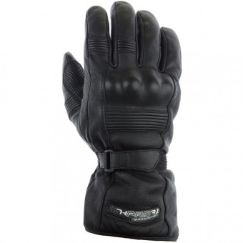 Motorcycle Gloves Helstons Titan Cuir Black