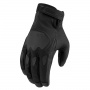 Motorcycle Gloves ICON Hooligan CE Glove Black