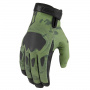 Motorcycle Gloves ICON Hooligan CE Glove Green Camo