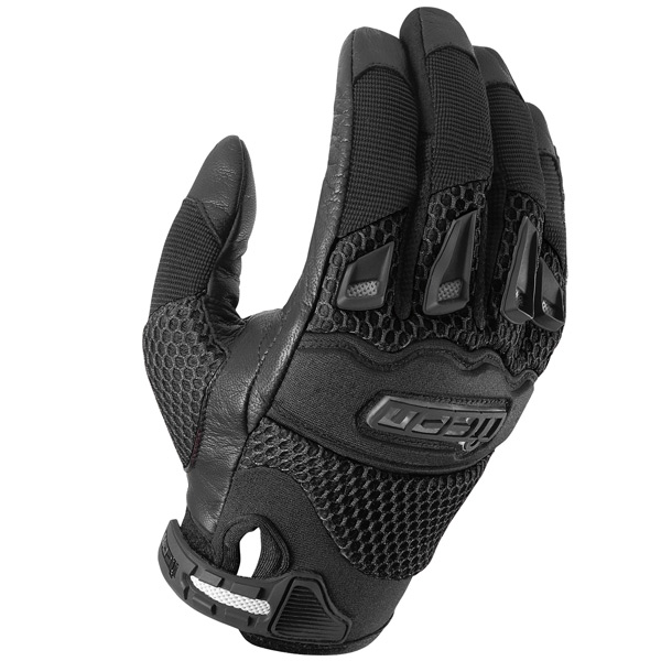 Motorcycle Gloves ICON Twenty-Niner Black