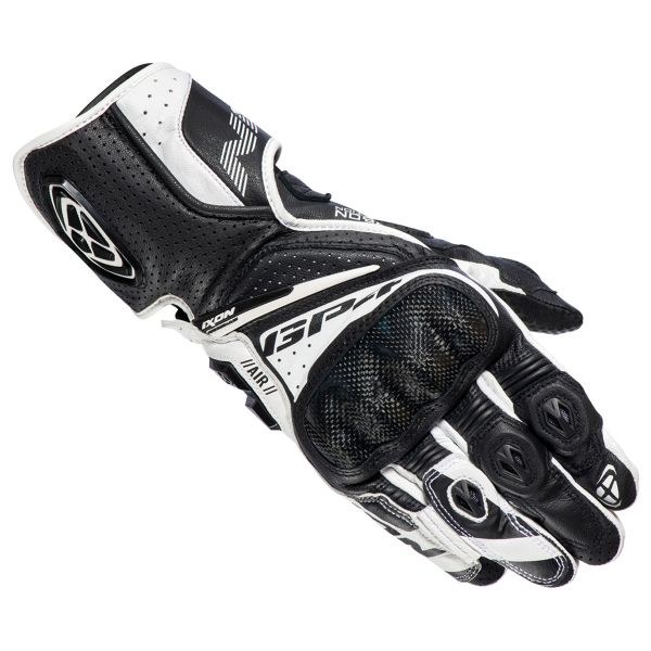 Motorcycle Gloves Ixon GP4 Air Black White Motorcycle Gloves Ixon GP4 Air Black White