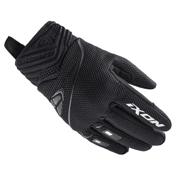 Motorcycle Gloves Ixon Hurricane 2 Kid Black White Motorcycle Gloves Ixon Hurricane 2 Kid Black White