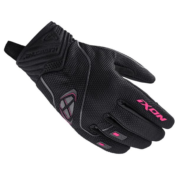 Motorcycle Gloves Ixon Hurricane 2 L Black Fuchsia Motorcycle Gloves Ixon Hurricane 2 L Black Fuchsia