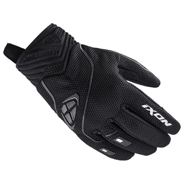 Motorcycle Gloves Ixon Hurricane 2 L Black White Motorcycle Gloves Ixon Hurricane 2 L Black White