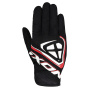 Motorcycle Gloves Ixon Hurricane CE Black White Red