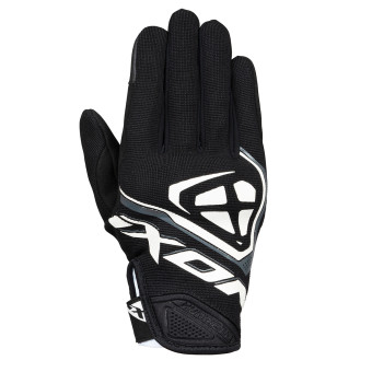 Motorcycle Gloves Ixon Hurricane CE Black White