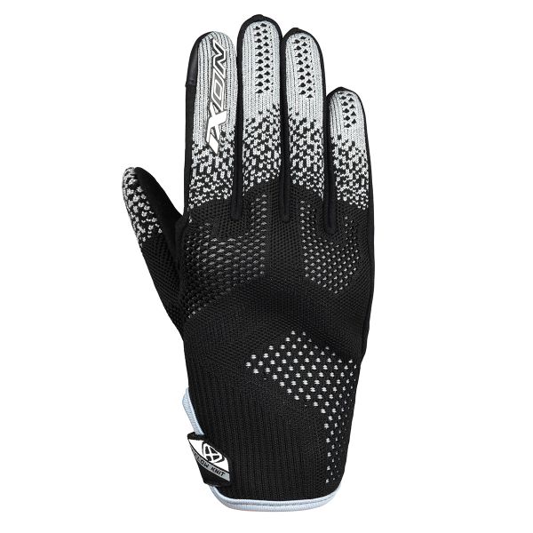 Motorcycle Gloves Ixon Ixflow Knit Lady Black Silver