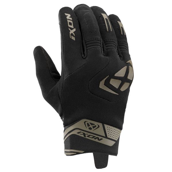 Motorcycle Gloves Ixon Mig 2 Black Khaki Motorcycle Gloves Ixon Mig 2 Black Khaki