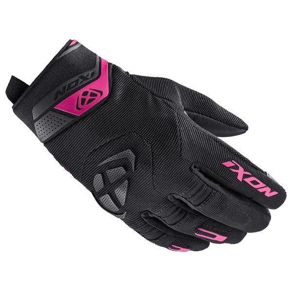 Motorcycle Gloves Ixon Mig 2 L Black Fuchsia Motorcycle Gloves Ixon Mig 2 L Black Fuchsia