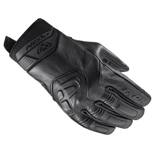 Motorcycle Gloves Ixon Mig 2 Leather Black