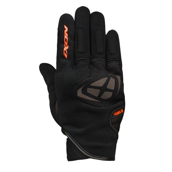Motorcycle Gloves Ixon Mig Black Orange