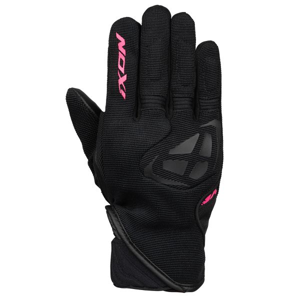 Motorcycle Gloves Ixon Mig Lady Black Fuchsia Motorcycle Gloves Ixon Mig Lady Black Fuchsia