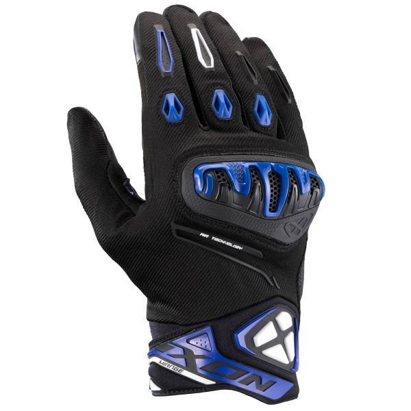Motorcycle Gloves Ixon Mirage Air Black Blue Motorcycle Gloves Ixon Mirage Air Black Blue