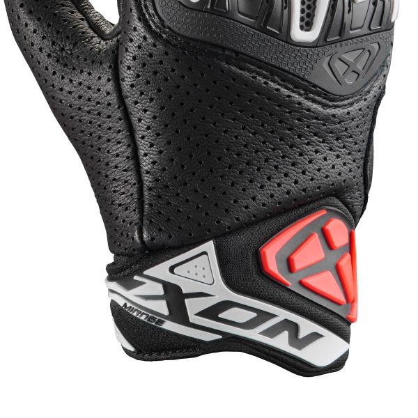 Ixon Mirage Leather Black White Red