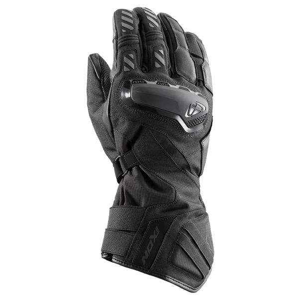 Motorcycle Gloves Ixon Ms Drakkar Black Motorcycle Gloves Ixon Ms Drakkar Black