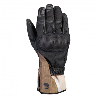 Motorcycle Gloves Ixon Ms Loki Black Brown Sand