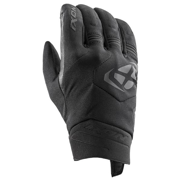 Motorcycle Gloves Ixon Ms Mig 2 WP Black Motorcycle Gloves Ixon Ms Mig 2 WP Black